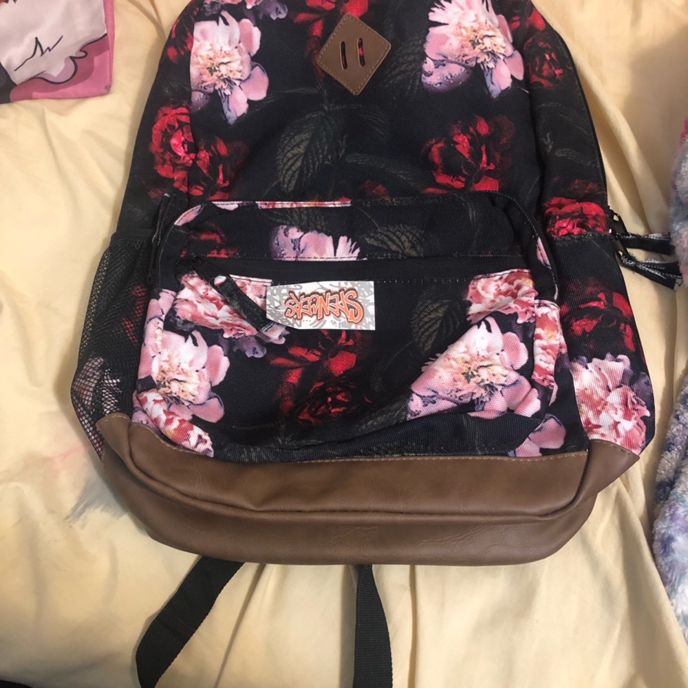 Spencer’s brand rose printed backpack